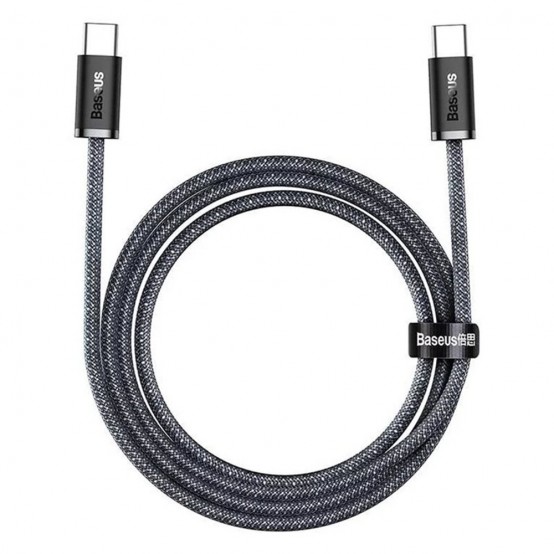 Cablu Baseus Data Cable Dynamic Series  - Type-C to Type-C, Fast Charging, 100W, 2m - Black CALD000316