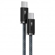 Cablu Baseus Data Cable Dynamic Series  - Type-C to Type-C, Fast Charging, 100W, 2m - Black CALD000316