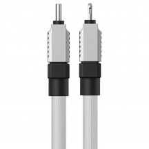 Cablu Baseus Data Cable CoolPlay Series  - USB-C to Lightning Fast Charging, 20W, 2m - White CAKW000102