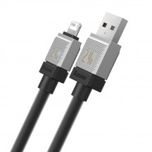 Cablu Baseus Data Cable CoolPlay Series  - USB to Lightning Fast Charging, 2.4A, 2m - Black CAKW000501