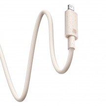 Cablu Baseus Data Cable Habitat Series  - USB to Lightning, 480Mbps, 2.4A, 1m - Natural Green P10360200631-00