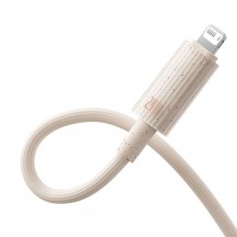 Cablu Baseus Data Cable Habitat Series  - USB to Lightning, 480Mbps, 2.4A, 1m - Natural Green P10360200631-00