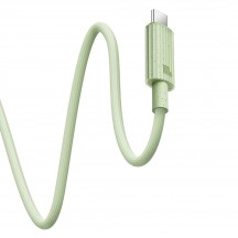 Cablu Baseus Data Cable Habitat Series  - Type-C to USB-C, Super Fast Charge, 100W, 480Mbps, 1m - Natural Green P10360202631-00