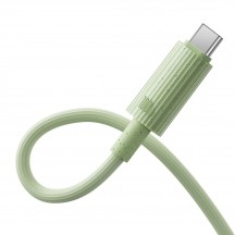 Cablu Baseus Data Cable Habitat Series  - Type-C to USB-C, Super Fast Charge, 100W, 480Mbps, 1m - Natural Green P10360202631-00