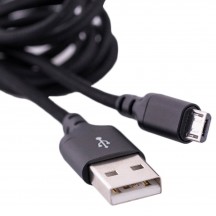 Cablu Hoco Data Cable Double  - USB-A to Micro-USB, 2.4A, 1.0m - Black X14