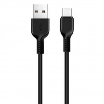 Cablu Hoco Data Cable Flash  - USB-A to USB Type-C, 10W, 3A, 3m - Black X20