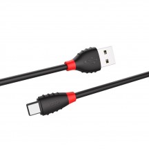 Cablu Hoco Data Cable Excellent charge  - USB-A to USB Type-C, 10W, 2.4A, 1.2m - Black X27