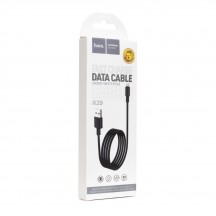 Cablu Hoco Data Cable Superior style - USB-A to Lightning, 10W, 2A, 1m - Black X29