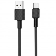 Cablu Hoco Data Cable Superior style  - USB-A to USB Type-C, 10W, 2A, 1m - Black X29