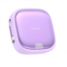 Cablu USAMS Data Cable US-SJ650 U87  - with Multifunctional Storage Set Box, Slots for SIM/TF Card - Purple SJ650USB03