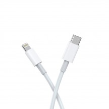 Cablu  Data Cable - Type-C to Lightning Quick Charging PD18W, 2m - White