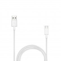 Cablu  Data Cable - USB to Type-C Quick Charging 2.4A, 2m - White