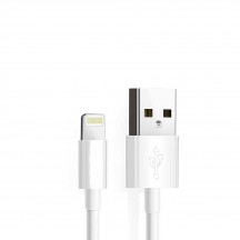 Cablu Lito Data Cable - USB to Lightning Quick Charging 2.4A, 2m - White