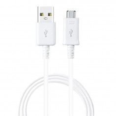 Cablu Samsung Data Cable  - USB to Micro-USB, 1m - White (Bulk Packing) ECB-DU4AWE