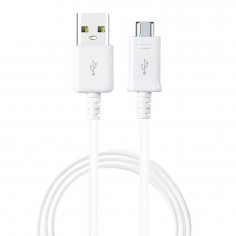 Cablu Samsung Data Cable  - USB to Micro-USB, 2A, 1.5m - White (Bulk Packing) ECB-DU4EWE