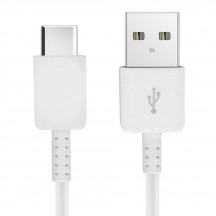 Cablu Samsung Data Cable  - USB to Type-C, Fast Charging, 3A, 1.2m - White (Bulk Packing) EP-DN930CWE