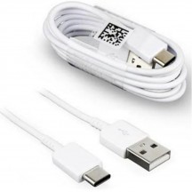 Cablu Samsung Data Cable  - USB to Type-C, Fast Charging, 3A, 1.2m - White (Bulk Packing) EP-DN930CWE