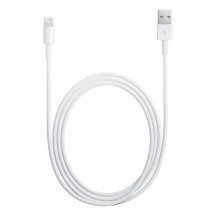 Cablu  Data Cable  - USB-A to Lightning, 1m - White (Bulk Packing) MD818ZM/A