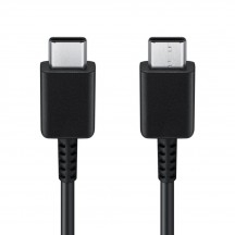 Cablu Samsung Data Cable  - USB-C to Type-C Fast Charging 3A, 1m - Black (Bulk Packing) EP-DA705BBEGWW