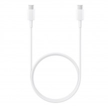 Cablu Samsung Data Cable  - USB-C to Type-C Fast Charging 3A, 1m - White (Bulk Packing) EP-DA705BWE