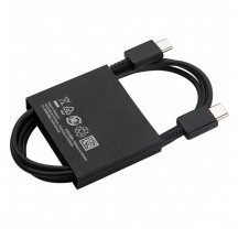 Cablu Samsung Data Cable  - Type-C to Type-C, 25W, 3A, 1m - Black (Bulk Packing) EP-DN980BBE