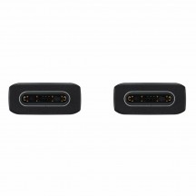 Cablu Samsung Data Cable  - USB-C to Type-C Super Fast Charging 5A, 1m - Black (Bulk Packing) EP-DN975BBEGWW