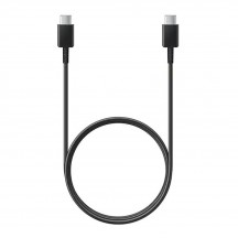 Cablu Samsung Data Cable  - USB-C to Type-C, Fast Charging, 3A, 1.8m - Black (Bulk Packing) EP-DW767JBE