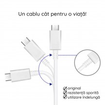 Cablu Samsung Data Cable  - Type-C to Type-C Fast Charging 3A, 1.8m - Black (Bulk Packing) EP-DX310JBE