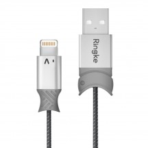 Cablu  Data Cable - USB to Ligntning, 20cm - Gray