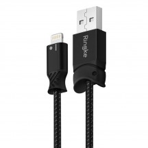 Cablu  Data Cable - USB to Ligntning, 1.2m - Black