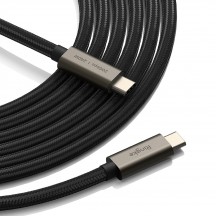 Cablu  Data Cable - Type-C to Type-C, 240W, 1m - Black