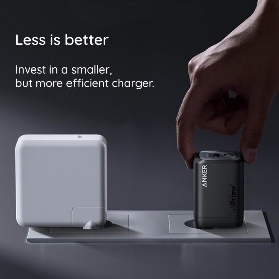 Alimentator  Wall Charger 737 Prime  - 2 x Type-C, USB, GaN, 100W - Black A2343311