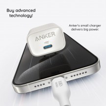 Alimentator  Wall Charger Nano 4  - Type-C, 30W, PowerIQ 3.0 - White A2337G21