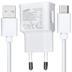 Alimentator Samsung Original Wall Charger, 1.55A  with USB Type-C (EP-DN930CWE) - White (Bulk Packing) EP-TA50EWE
