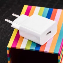 Alimentator  Wall Charger  - USB Fast Charging, 2A - White (Bulk Packing) MDY-09-EW