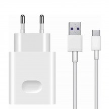 Alimentator Huawei Original Wall Charger, 2A  with USB Type-C Cable (AP51) - White (Bulk Packing) HW-090200EH0