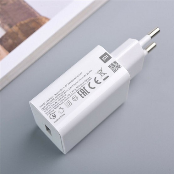 Alimentator  Wall Charger  - USB, Fast Charging 22.5W - White (Bulk Packing) MDY-11-EP