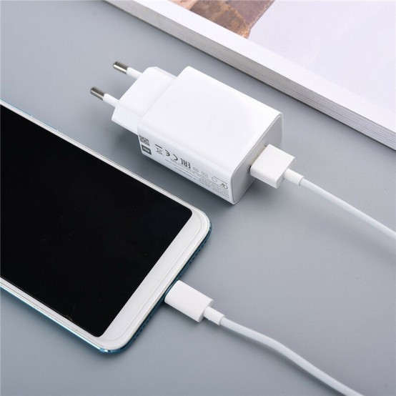 Alimentator  Wall Charger  - USB, Fast Charging 22.5W - White (Bulk Packing) MDY-11-EP