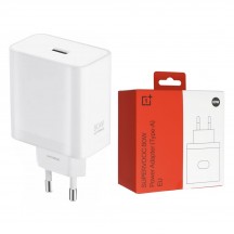 Alimentator  Original Wall Charger  - SuperVOOC USB-A 80W, 7.3A - White (Blister Packing) VCB8JAEH