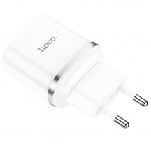 Alimentator Hoco Wall Charger Special  - USB-A, 18W, 3A with Cable USB-A to Micro-USB, 1m - White N3