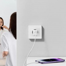 Alimentator Baseus Wall Charger  - GaN, Type-C, Fast Charging, 20W - Purple CCGN050105