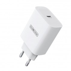 Alimentator  Wall Charger  - Type-C Fast Charging for iPhone / iPad, 20W - White T3