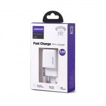 Alimentator JoyRoom Wall Charger  - 2 x USB, Fast Charging, 12W, 2.4A - White L-2A121