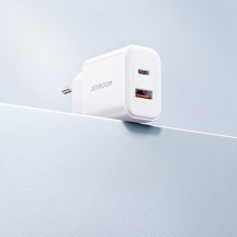 Alimentator JoyRoom Wall Charger  - USB, Type-C, 20W - White JR-TCF05