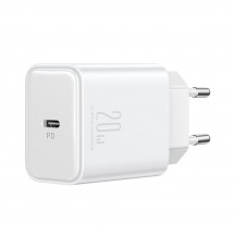 Alimentator JoyRoom Wall Charger  - Type-C, Quick Charge, 20W - White JR-TCF06