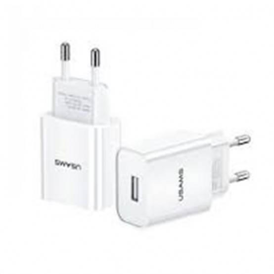 Alimentator USAMS Wall Charger U-Star Series T18  - Single USB, 2.1A - White US-CC075