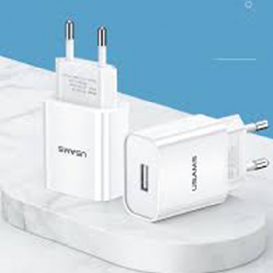 Alimentator USAMS Wall Charger U-Star Series T18  - Single USB, 2.1A - White US-CC075