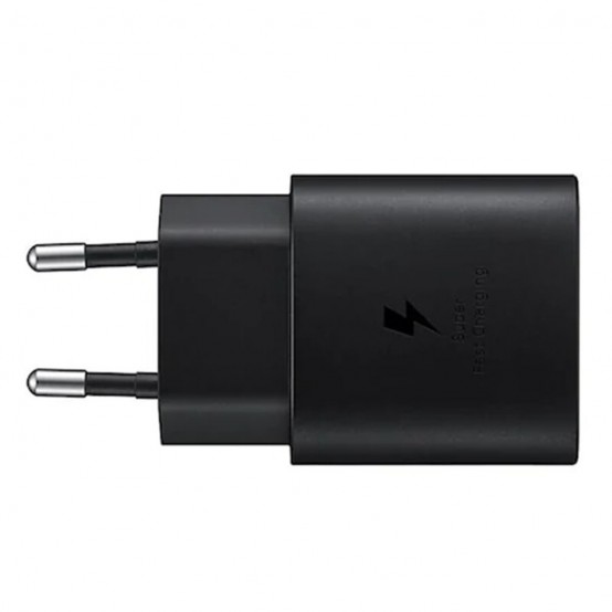 Alimentator Samsung Wall Charger  - Type-C, Fast Charging, 25W, 3A - Black (Bulk Packing) EP-TA800EBE