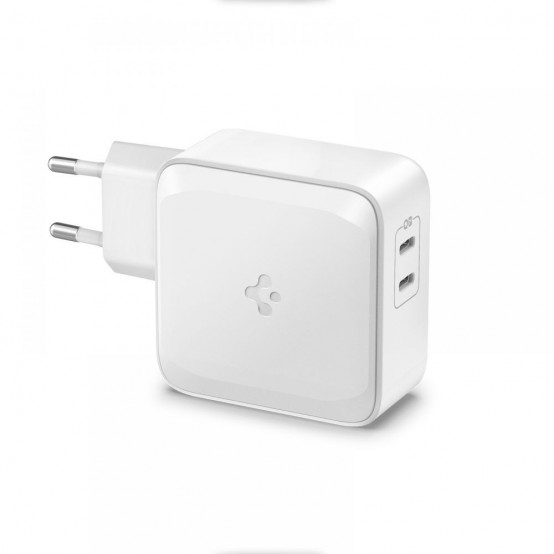 Alimentator  Wall Charger  - 2xUSB-C, QC 3.0, 60W - White PE2007EU