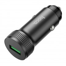 Alimentator Hoco Car Charger  - USB 3.0, Fast Charging, Universal Compatibility, 18W - Black Z49A